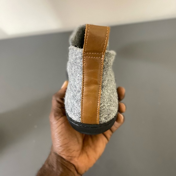 Huckberry Gray and Black Men's Loafers - Picture 12 of 14